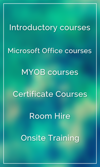Microsoft Office training, Certificate 3 in Business Admin